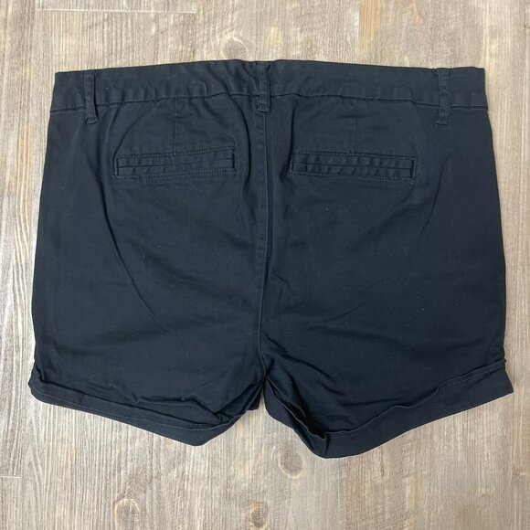 Torrid Black Summer Shorts Size 14 - Picture 3 of 3